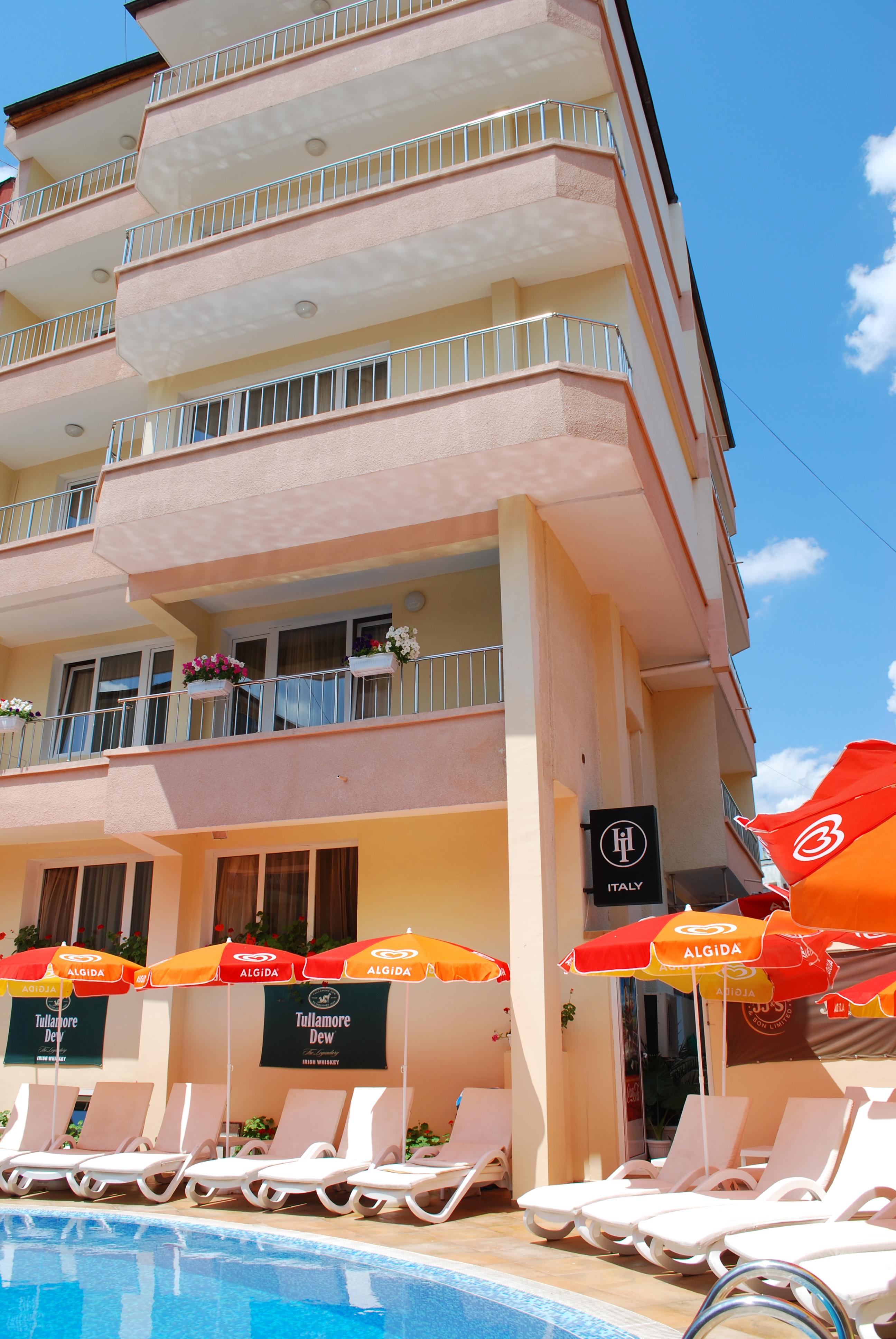Italia Hotel Nesebar Bagian luar foto